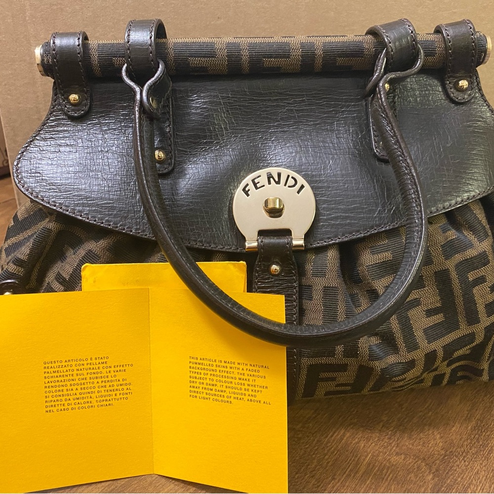Fendi Zucca Medium Magic Bag
